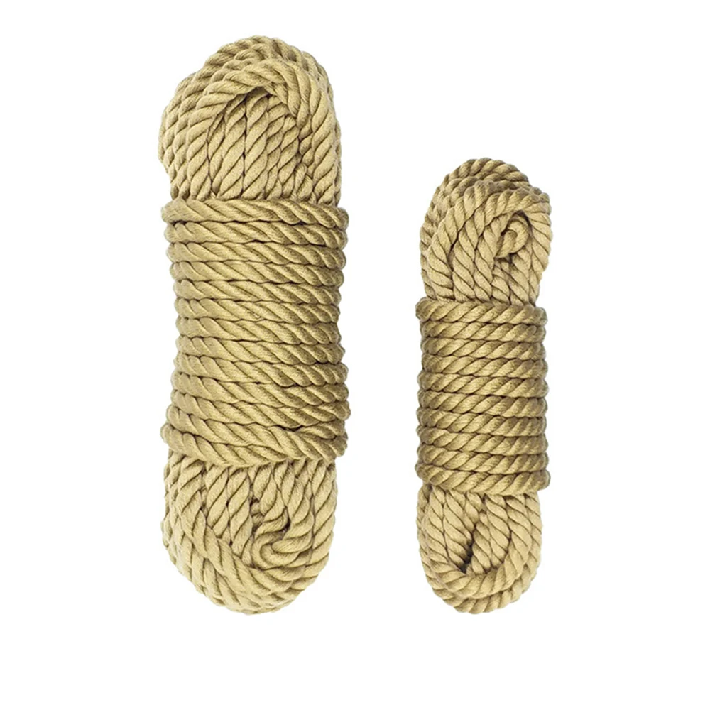 Schiavo SM Bondage Corda Flirtare 5m 10m Corda di cotone morbido Restraint Gioco di ruolo Fetish Gioco per adulti Giocattoli sessuali per C_voghion.com