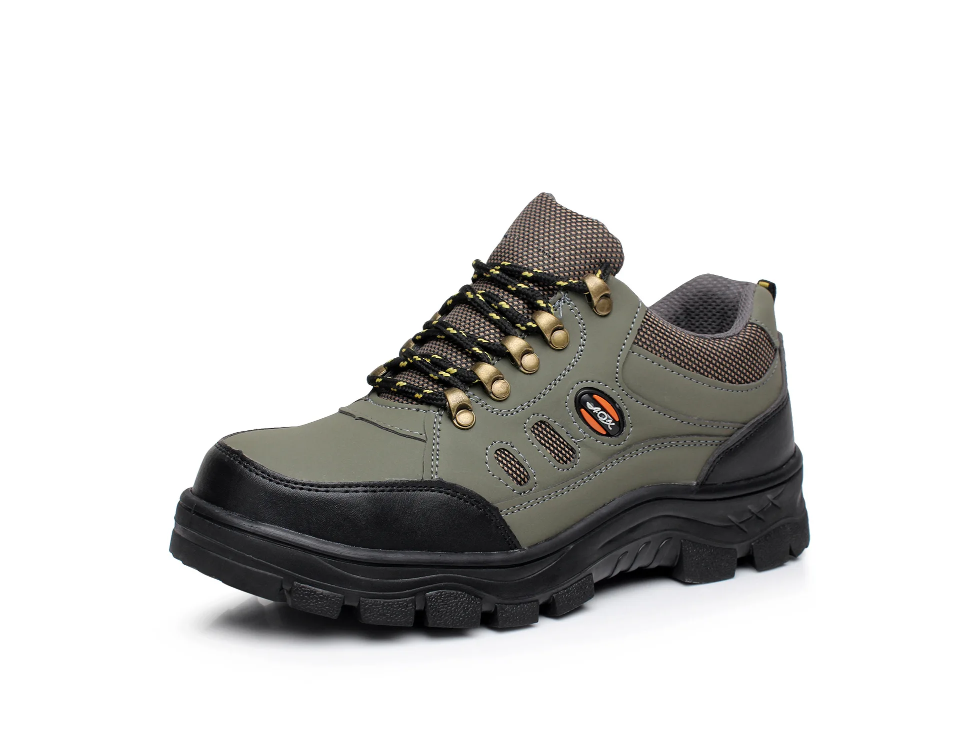 

Currently Available Wholesale Cowhide Safety Shoes Spring And Autumn Summer Breathable Anti-smashing And Anti-penetration Manufa