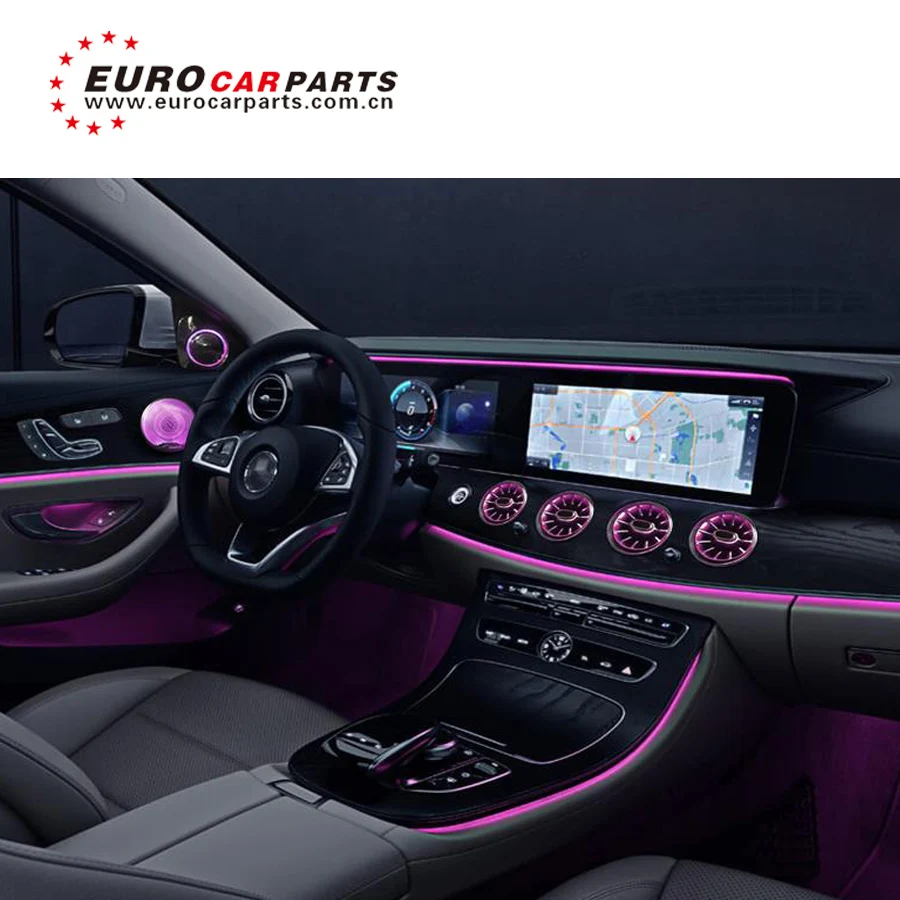 C Class W5 Glc Class Air Vent Ambient Lights For Glc260 C0l C63 Glc63 Interior Atmosphere Lights Body Kits Aliexpress