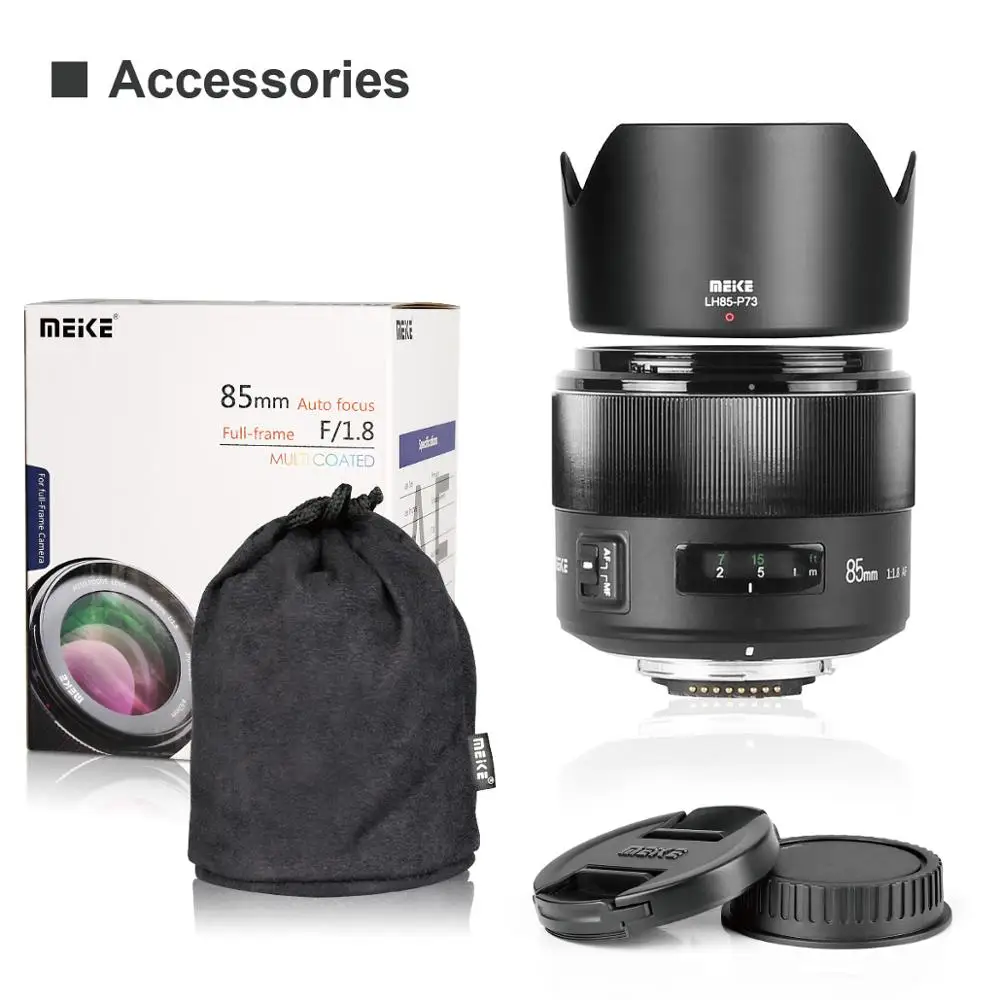 85mm F1 Nikon D750 Prime Lenses Meike 85mm Full Frame Auto Focus