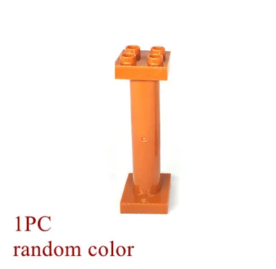 Crazy Fun Rolling Ball Building Blocks Compatible Marble Run Bricks Parts Accessories Educational DIY Toys Bright Green