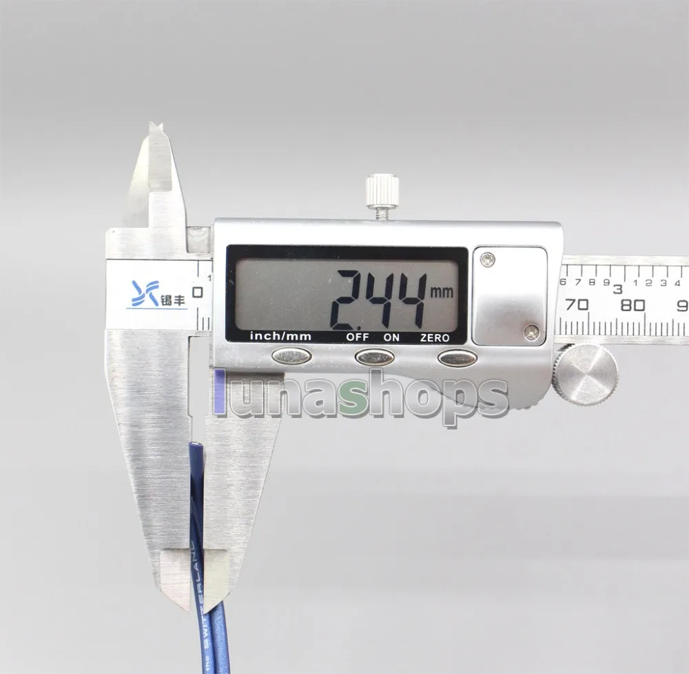 LN004783 100 см верхние высококачественные стерео наушники Detinion DIY оптом 99% чистого серебра проводники кабель для наушников+ PEP изолированный