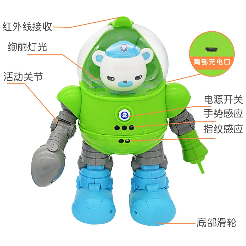 

Small Bottom Column Early Learning Machine CHILDREN'S Toy Dancing Music Voice Multi-functional Remote Control Deep-Sea Intellige