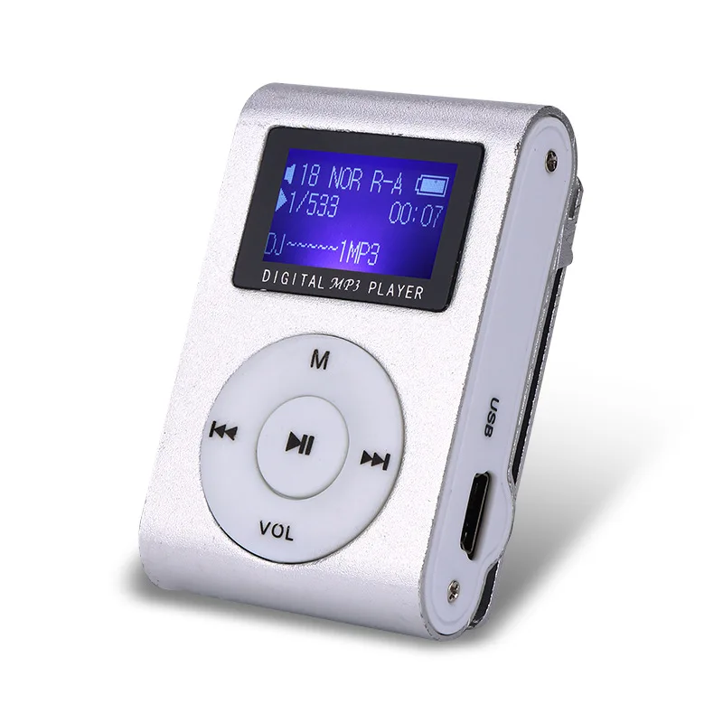 MP3 Walkman Player Portable Student Version MP4 Music Media Mini Cute Girls Sports Boys Compact Support Micro TF Card