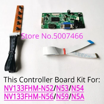 

For NV133FHM-N52/N53/N54/N56/N59/N5A notebook LCD screen VGA HDMI 30Pin-eDP 1920*1080 13.3" WLED display controller card DIY kit