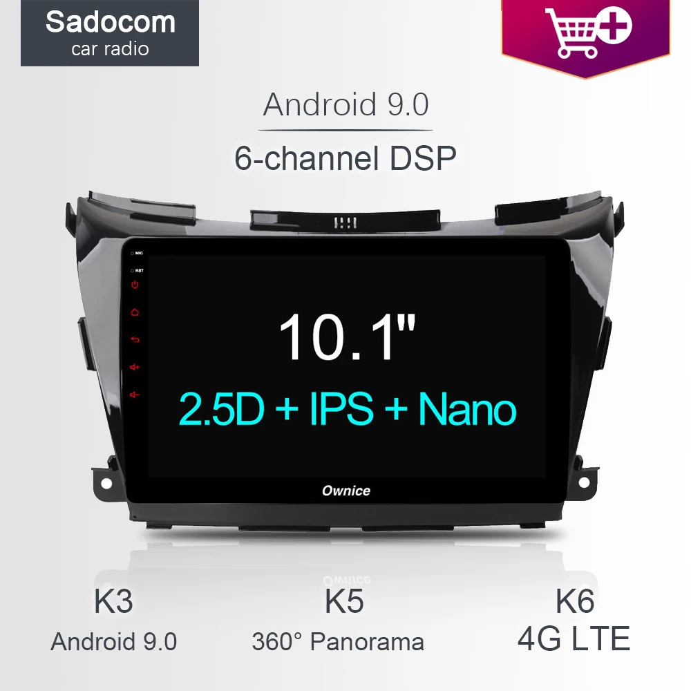 DSP 10 1 &quotавтомобильный DVD плеер 8 ядер 64G 4G RAM LTE WIFI BT GPS карта RDS радио DVR OBD TPMS Android для