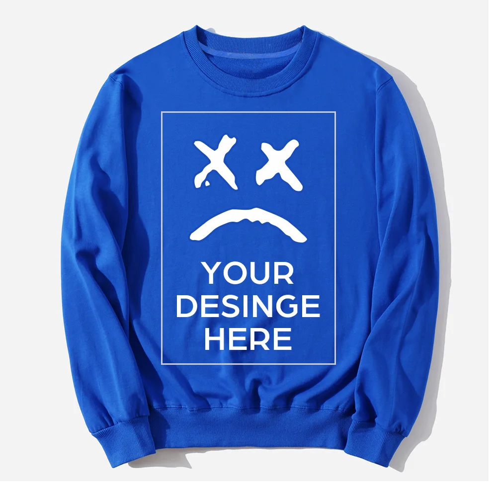  2019 New Spring Autumn Fashion Hoodies Male Casual Coat Men Clothing Custom Printed Logo Design Own