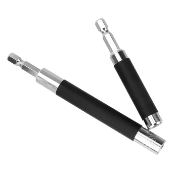 

NICEYARD 1 Pair Hex Shank Joint Sleeve Galvanized Alloy DurableMagnetic Telescopic Connecting Rod