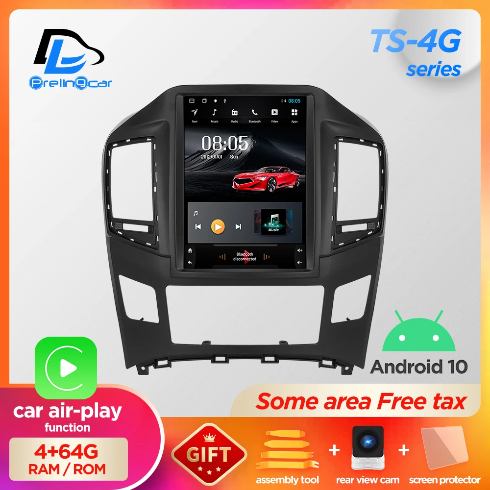 4G Lte 32G ROM Вертикальная android 10,0 система Мультимедиа Видео Радио плеер для Hyundai H1 Навигация стерео 4G Lte 32G ROM Вертикальная android 10,0 система Мультимедиа Видео Радио плеер для Hyundai H1 Навигация стерео