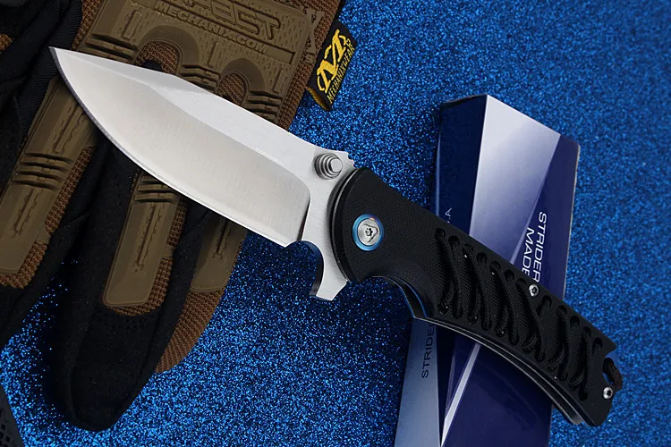 2016 limited Sale Real Navajas High Quality Outdoor Folding Knife Self-defense Wilderness Survival With Hardness Wild black rope
