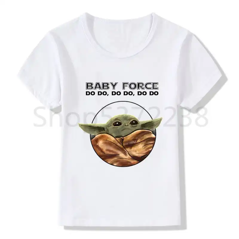 boys baby yoda shirt