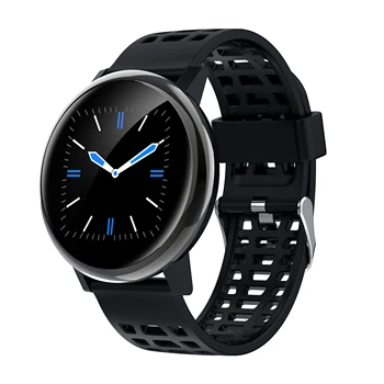 

24h Heart Rate Blood Pressure O2 Monitor Smart Watch 1.3" IPS Full-touch Screen bluetooth Music Weather Push Sports Fitness