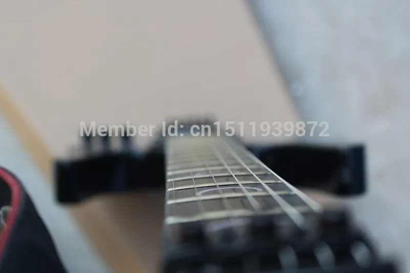 Высокое качество Custom Shop Ebony KH-2 Kirk Hammett Ouija черная оперная гитара Ebony гриф электрогитара
