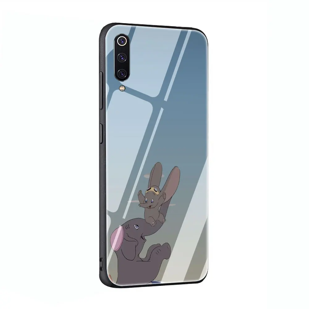 Чехол из закаленного стекла Dumbo для Xiaomi 8 Lite A1 A2 9 Redmi Note 5 6 7 Pro 6A 4X F1 - Color: G4