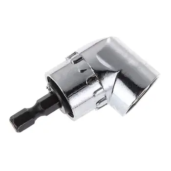

105 Degree Angle Screw Driver Socket Holder Adapter Adjustable Nozzles Bits for Screwdriver Bit Right Angle Head Screwdrivers