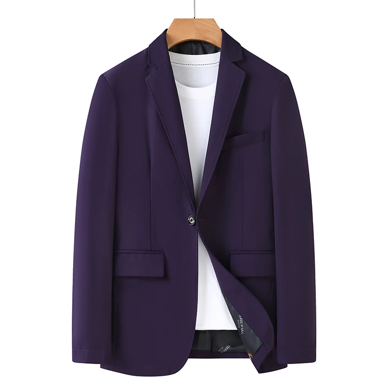 Size 8XL 7XL 6XL 2021 New Men Brand Suit Jacket Blazer Spring Autumn Casual Loose Mens Suit Business Oversized Masculino Blazers 6