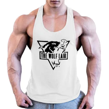 

Summer mens Cotton Bodybuilding Stringer Tank Tops men Gyms Stringer Shirt Fitness Tank Top Men Gyms Clothing Fashion Vest