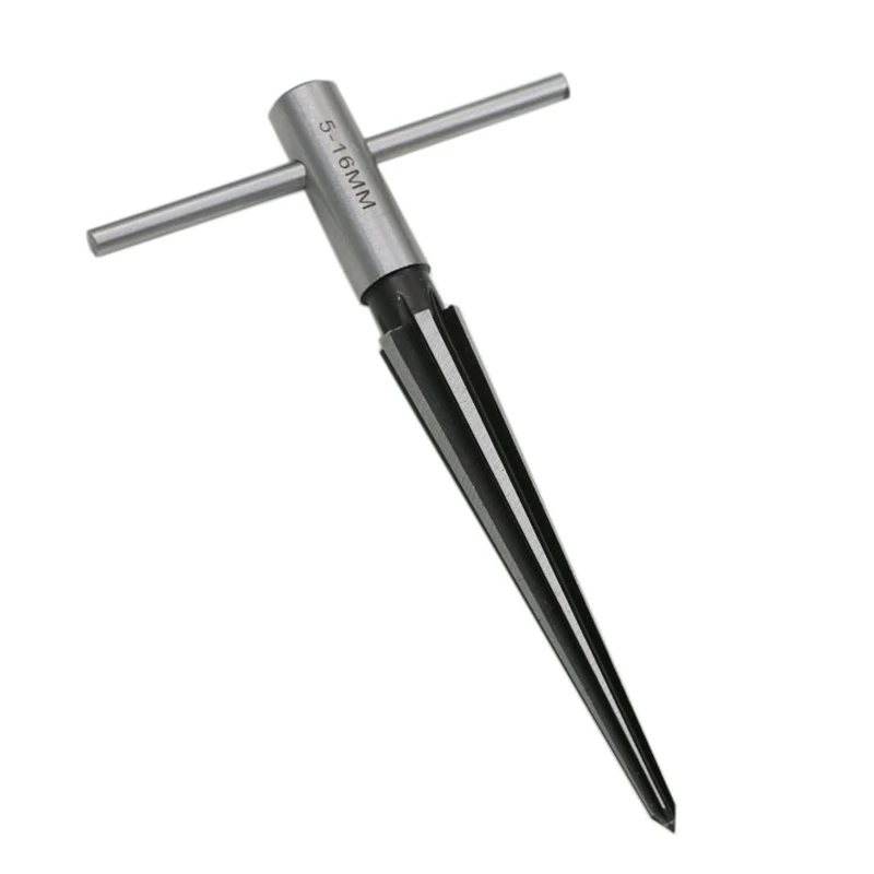 

Woodworker Cut Taper Reamer Reaming De-Burring Enlarge Align Holes In Metal Panel Tapered Hand Reamer Deburrer Hole Repair