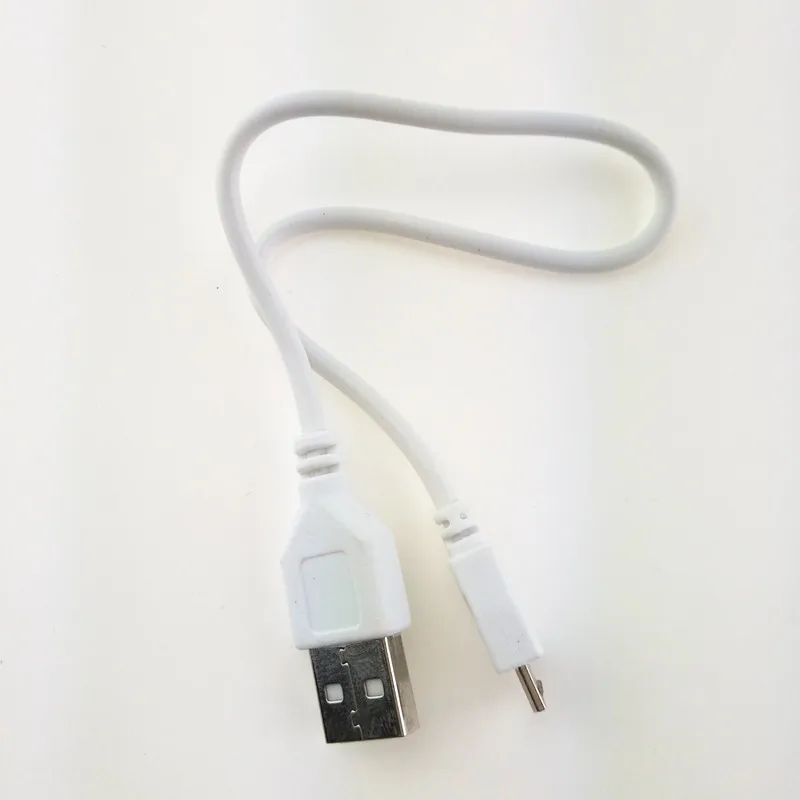 

28CM Short Full Copper Mini USB Powerbank Cable Micro USB Charging Cable Adapter for Samsung galaxy BlackBerry HTC Xiaomi Huawei