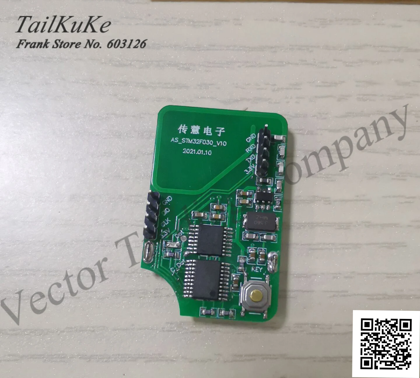 AS3933 пульт дистанционного управления Экспериментальная плата STM32F030 M0 Core