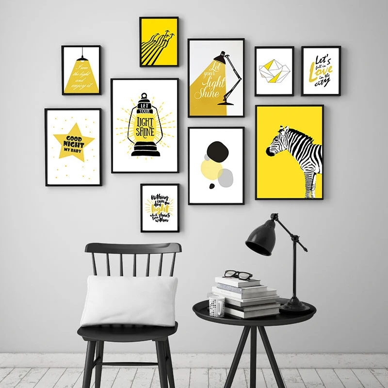 Nordic-Cartoon-Animal-Art-Canvas-Painting-Print-Yellow-Table-Lamp-Poster-Wall-Pictures-For-Kids-Room (3)