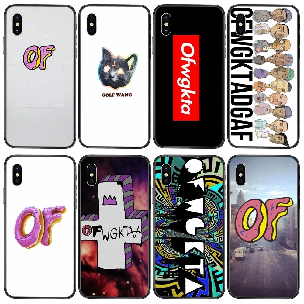 For Xiaomi Redmi Note 9 9S 8 8T 7 Pro 10 5G Earl Sweatshirt Golf Wang Ofwgkta Odd Future Les Nouvelle Black | Мобильные телефоны и