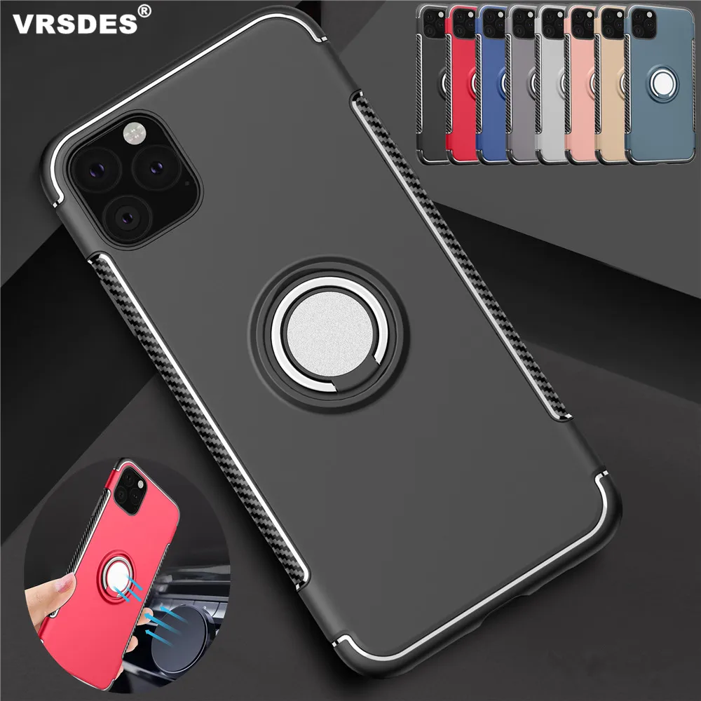 Роскошный автомобильный держатель кольцевой чехол для iPhone 11Pro MAX 6 5 11 1 8