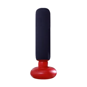 

Target Bounce Back Kids Adults Inflatable Sandbag PVC Kick Training Portable Free Standing Pressure Relief Fitness Boxing Column