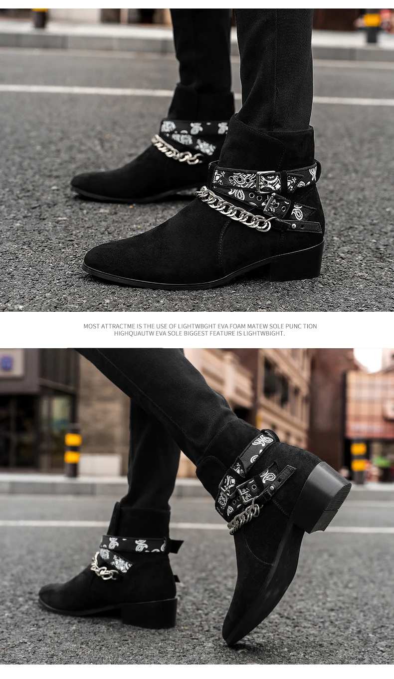 Новинка; модная мужская модельная обувь; ковбойские ботинки; мужские Ботильоны; мужская повседневная обувь на шнуровке; мужские Ботинки коричневого и черного цвета