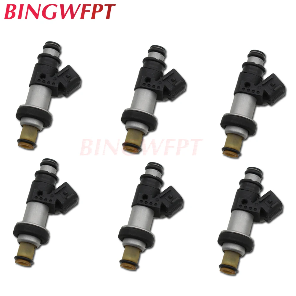 6x Топливные форсунки для H-onda Odyssey 2002~ 2004 Pilot 2003~ 2004 3.5L V6 для Acura CL 3.2L 2001~ 2003
