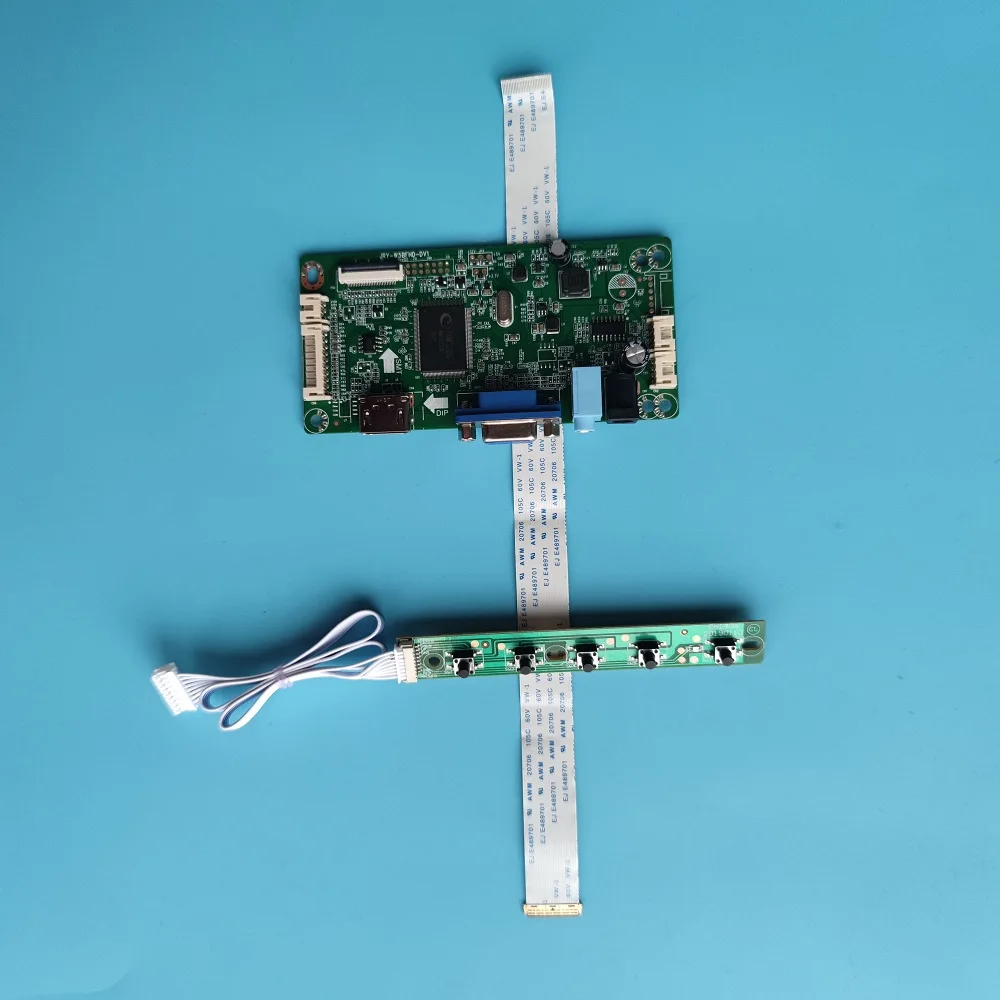 for N156BGA-EB2 DIY DRIVER monitor 1366×768 15.6&quot SCREEN display Controller board 30Pin LCD EDP KIT VGA | Компьютеры и офис