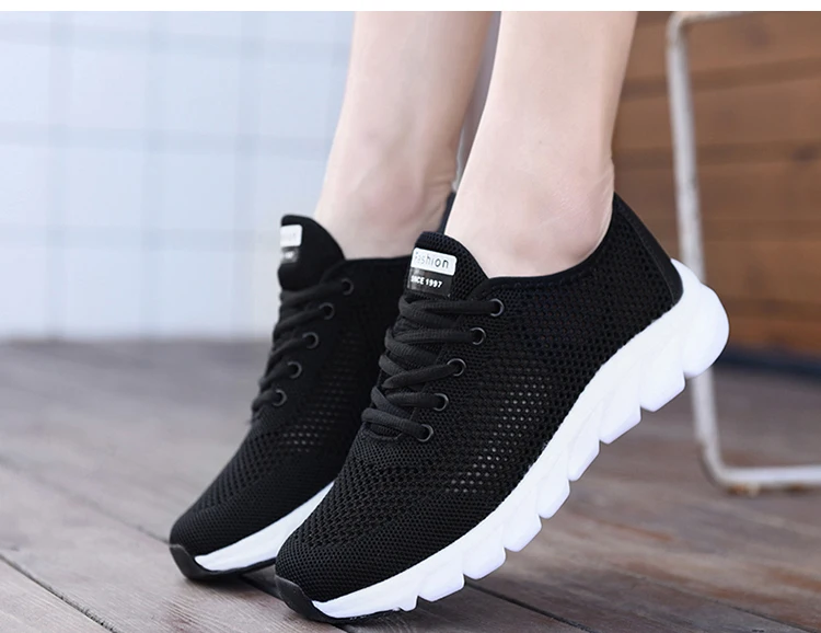 2021 Fashion Sneakers Women Shoes Breathable Light Slippers Platform Shoes Women Flats Female Sneakers Basket Women Sandalias