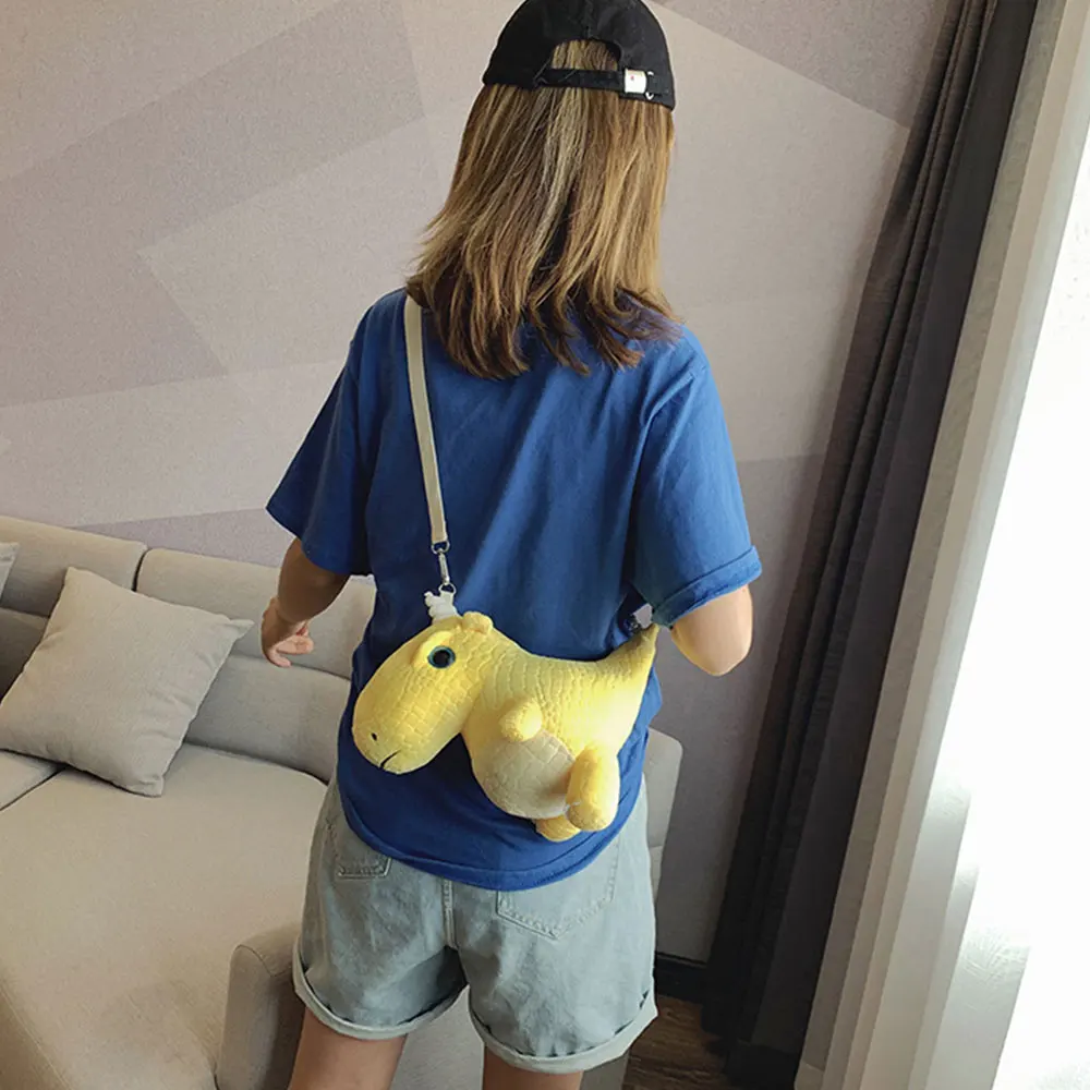 Cartoon Plush Backpack Cute Fruit Animal Kids Stuffed Plush Toys Baby Shoulder Bag Student Bag For 4