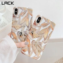 Отсутствие роскошного покрытия золотистых листьев банана Чехлы для iphone X XS MAX XR мягкий IMD силиконовый чехол для телефона iphone 7 6 6S 8 Plus чехол