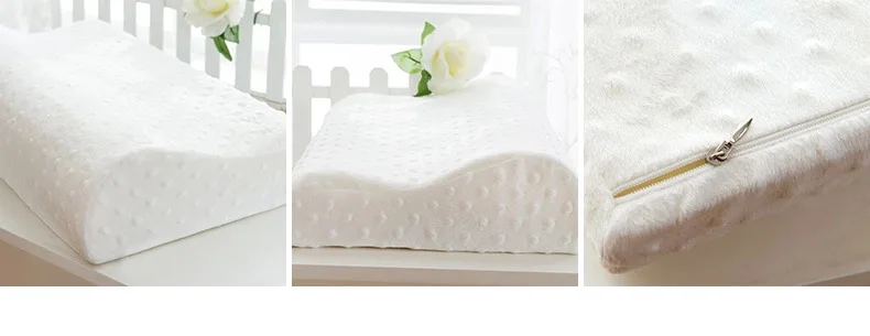 Мягкая подушка для шеи из бамбукового волокна с эффектом памяти, латексная подушка, массажер для шеи, забота о здоровье тела, подушки для сна в путешествии