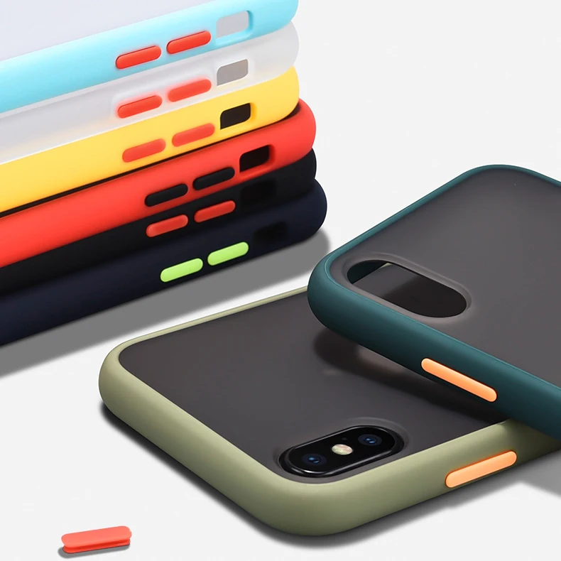 Съемный матовый Силиконовый ударопрочный бампер для телефона iPhone11 Pro Max 10 X XR XS
