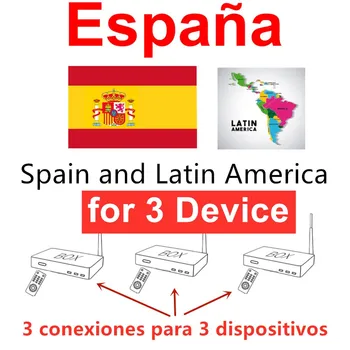 

Iptvs Spain m3u prueba 12 Mes Latin Brazil Chile IP 3 Connections for 3 devices Spanish España m3u set top box smart tv