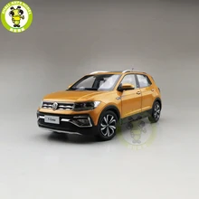 1/18 T-CROSS T крест SUV литая модель автомобиля Модель SUV Игрушки для мальчиков Подарки для девочек на день рождения