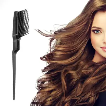 

1PC Professional Hairdressing Dense Tooth Comb Plastic Fine-tooth Comb Salon Anti-static Combs Hairbrush Styling Tools