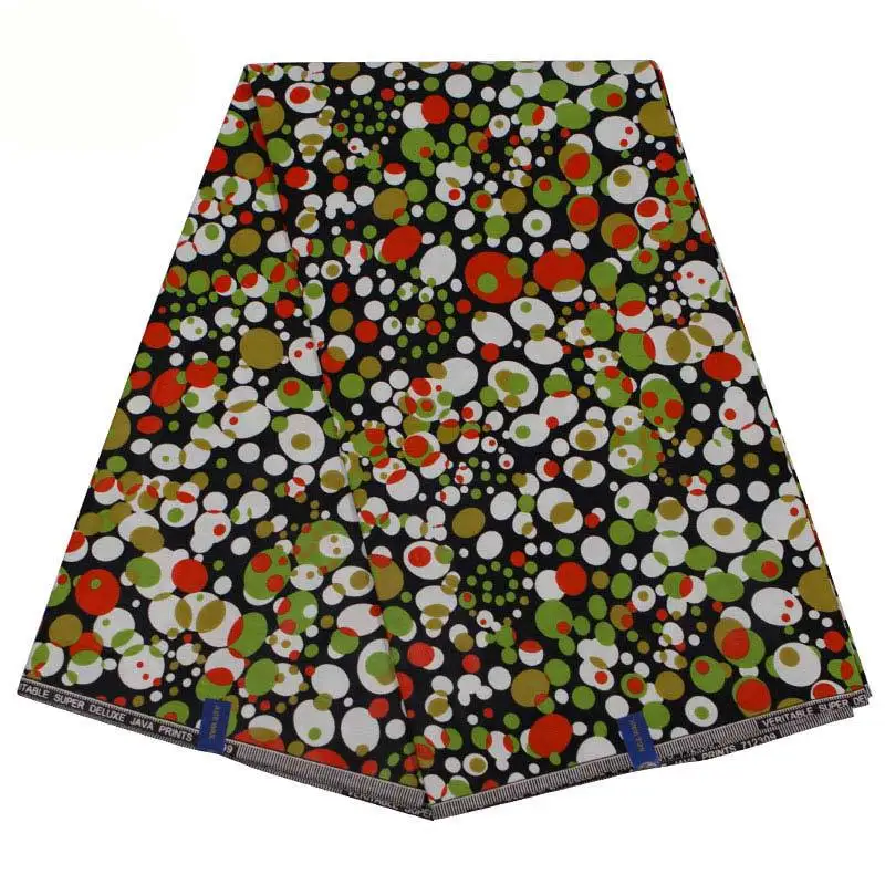 Анкара Африканский принт батик ткань настоящий голландский JAVA воск хлопок лучшее качество швейный материал для вечернего платья 6 ярдов tissu