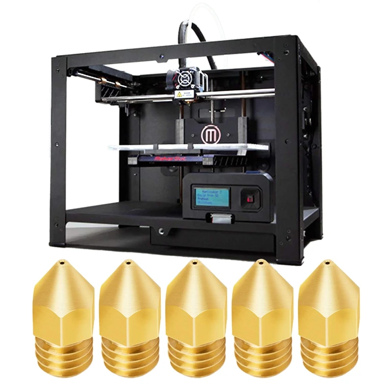3d принтер сопла MK8 экструдер насадка для Makerbot Creality CR 10 Ender 3 5 Детали и