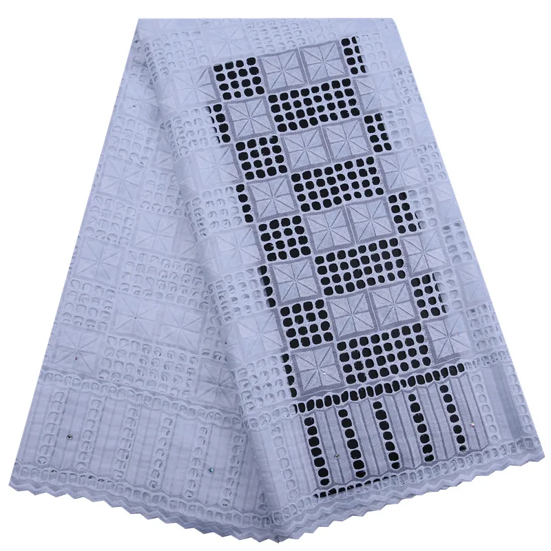 White Swiss Lace Nigerian Fabrics For Sewing Dress Dry Men High Quality Voile In Switzerland Y1770 | Дом и сад