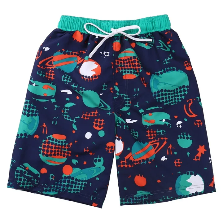 PERONA/пляжные шорты для мальчиков плавки для детей от 4 до 12 лет детская доска, шорты быстросохнущие шорты для серфинга спортивные шорты - Цвет: Fish