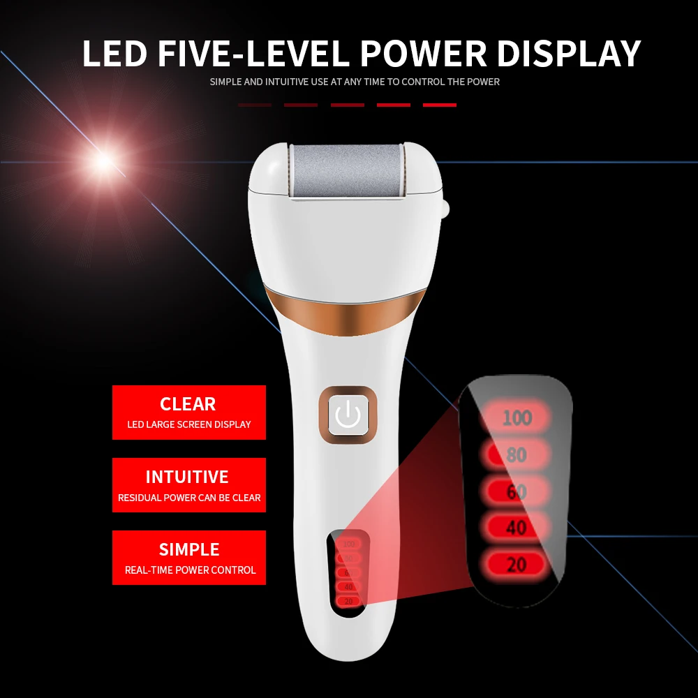 

New Electric Foot Grinding Machine Feet Beauty Dead Skin Remove Automatic Exfoliation Cocoon Pedicure Tool