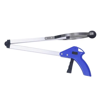 

Blue Foldable Pick Up Reaching Claw Long Arm Gripper Helping Hand Tool