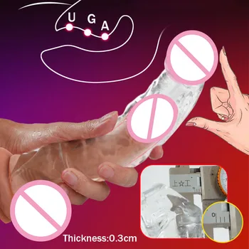 New Transparent Penis Enlarger Condoms Reusable Penis Enhancer Enlargement Sleeve Cock Rings Sex Toys For Men Intimate Goods 4