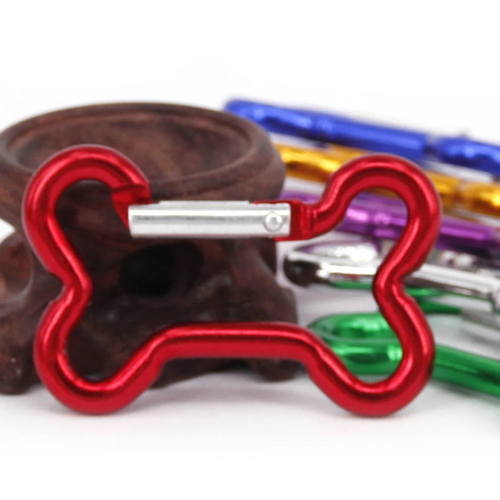 

Bone Type KeyChain Aluminum Alloy Multi-function Carabiner OutdoorBackpack Buckle Charging Treasure Pendants ClimbingAccessories