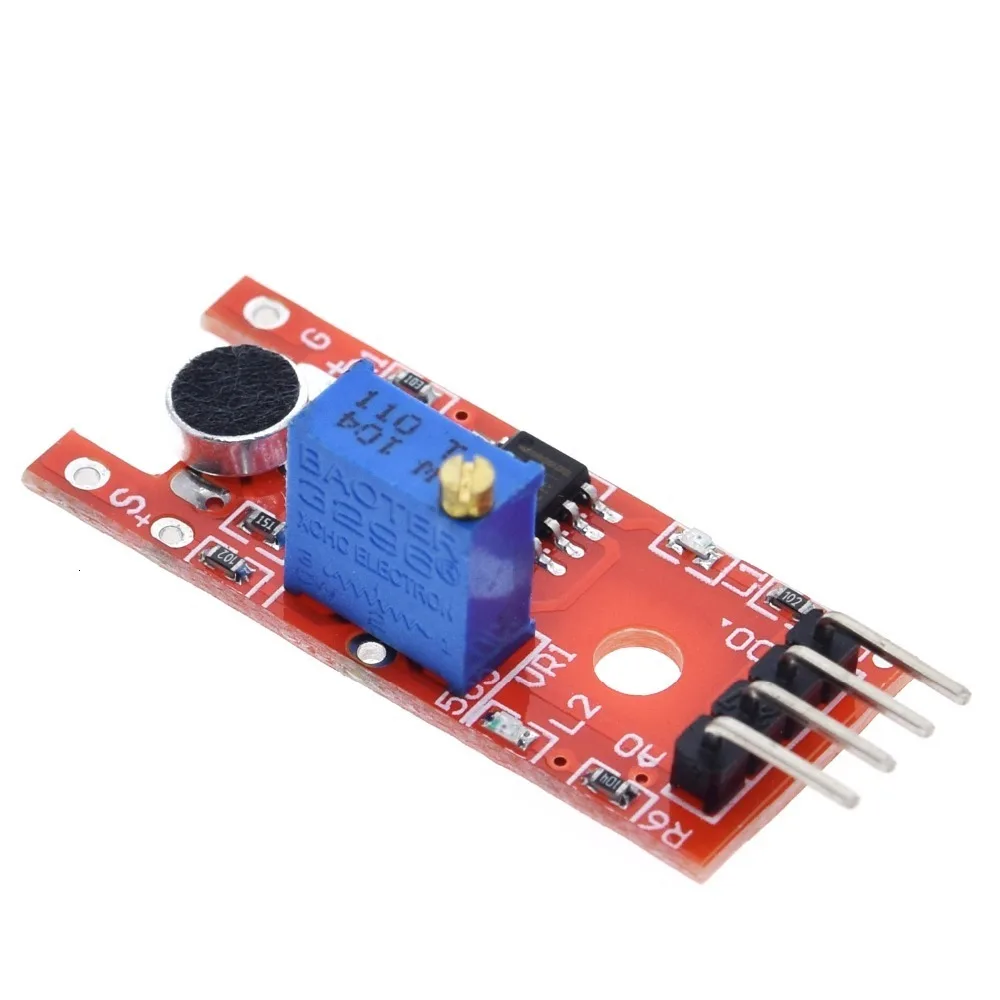 Microphone Voice Sound Sensor Module For Arduino Analog Digital Output Sensors KY-038