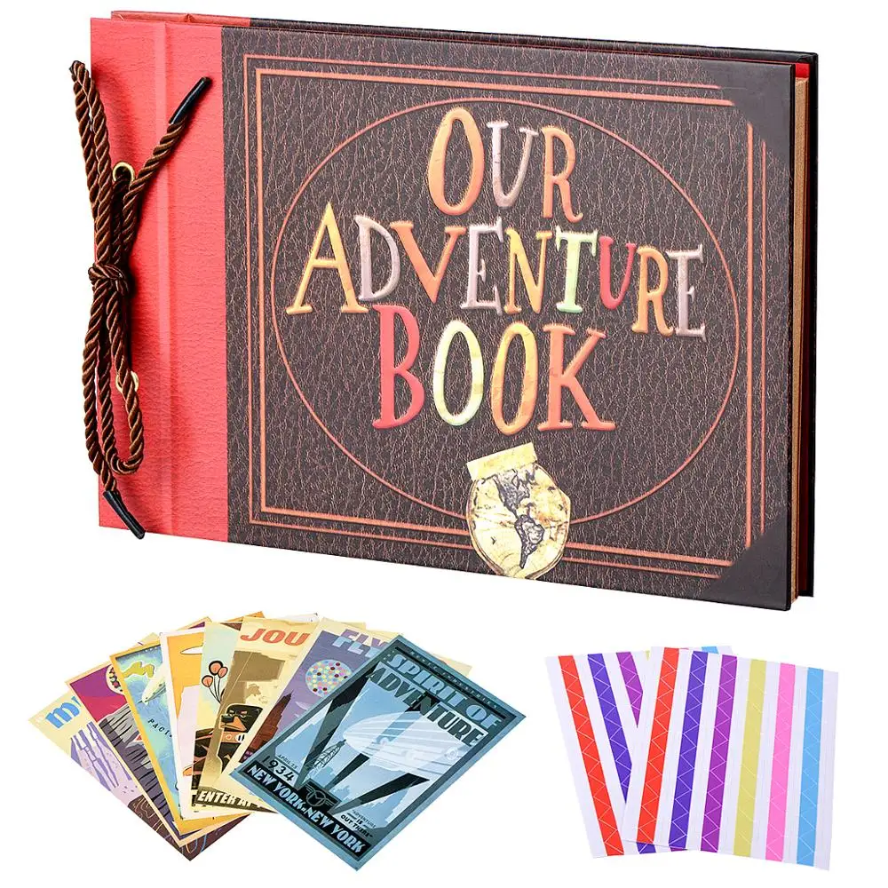 3d Our Adventure Book Embossed Scrapbook Album Wedding Guestbook Bridal Shower 29 X 19cm 80 Pages Photo Albums Aliexpress 3d Our Adventure Book Embossed Scrapbook Album Wedding Guestbook Bridal Shower 29 X 19cm 80 Pages Photo Albums Aliexpress