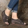 Summer Women Sandals Gladiator Ladies Hollow Out Wedges Buckle Platform Casual Shoes Female Soft Beach Shoes Zapatos De Mujer ► Photo 2/6